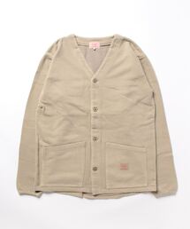 BIG MIKE ビックマイク/ PIGMENT SWEAT CARDIGAN セットアップ対応 ピグメント加工 長袖スウェットカーディガン 23春夏新作 102318100