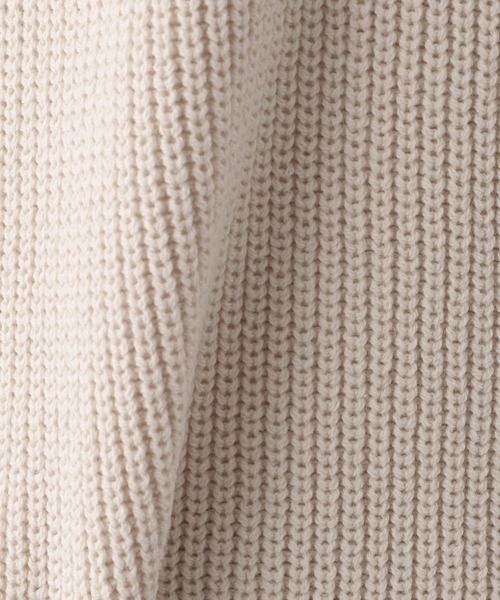 LEPSIM（レプシィム）の「マタニティ／7ゲージハーフジップベスト　178907（マタニティウェア/グッズ・レディース・ピンク/ネイビー/グレイッシュベージュ・FREE）」の17枚目の写真