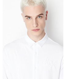 ARMANI EXCHANGE | 【A|X アルマーニ エクスチェンジ】A|Xエンボスロゴ　長袖シャツ/REGULAR(シャツ/ブラウス)