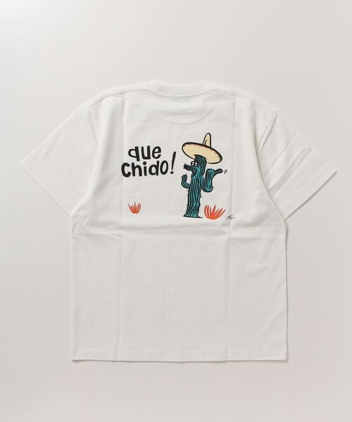 OFFSHORE(オフショア)の「【コラボ商品】OS×AMBE DUE CHIDO TEE/オフショア×アンベリュー ティーシャツ(Tシャツ/カットソー・メンズ・ホワイト/ブルー・XL/L/S/M)」の20枚目の写真