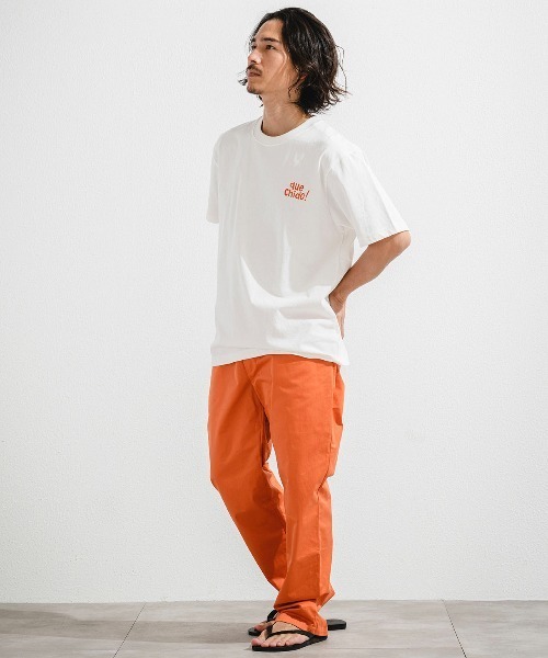 OFFSHORE(オフショア)の「【コラボ商品】OS×AMBE DUE CHIDO TEE/オフショア×アンベリュー ティーシャツ(Tシャツ/カットソー・メンズ・ホワイト/ブルー・XL/L/S/M)」の3枚目の写真