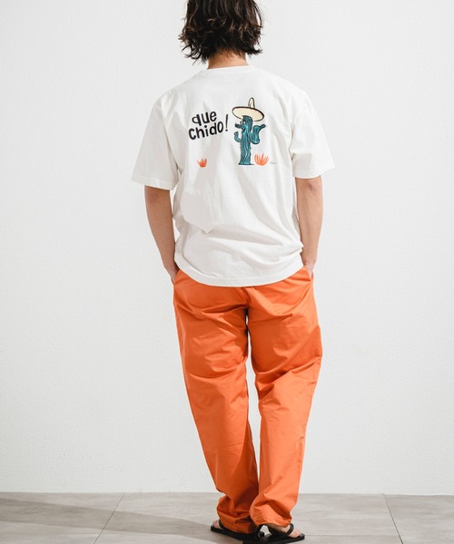 OFFSHORE(オフショア)の「【コラボ商品】OS×AMBE DUE CHIDO TEE/オフショア×アンベリュー ティーシャツ(Tシャツ/カットソー・メンズ・ホワイト/ブルー・XL/L/S/M)」の12枚目の写真