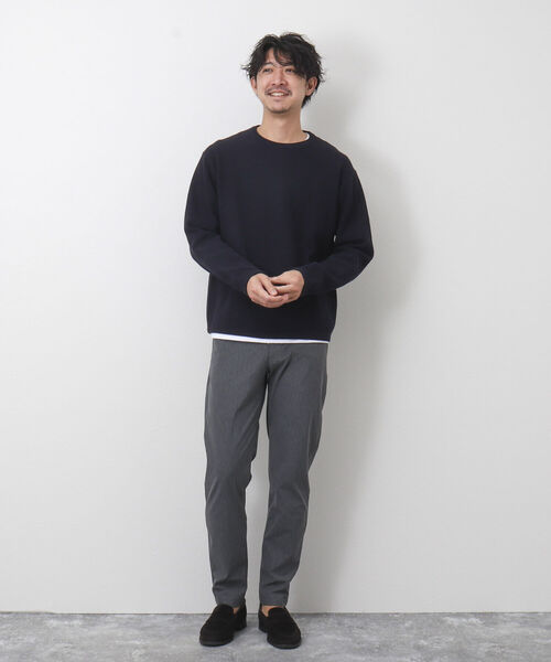 NOLLEY'S goodman（ノーリーズグッドマン）の「ワンダーシェイプ イージーパンツ（その他パンツ・メンズ・ライトグレー/ダークネイビー・XL/L/M/S）」の8枚目の写真