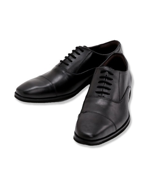 m.f.editorial（エムエフエディトリアル）の「m.f.エディトリアル メンズ ロングノーズ セミスクエア ドレスシューズ（ドレスシューズ・メンズ・ブラック/ダークウッド・42/41/43/40）」の2枚目の写真