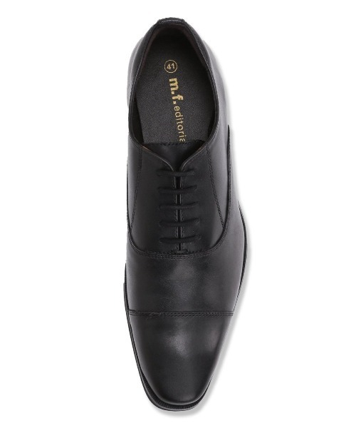 m.f.editorial（エムエフエディトリアル）の「m.f.エディトリアル メンズ ロングノーズ セミスクエア ドレスシューズ（ドレスシューズ・メンズ・ブラック/ダークウッド・42/41/43/40）」の13枚目の写真