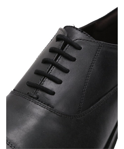 m.f.editorial（エムエフエディトリアル）の「m.f.エディトリアル メンズ ロングノーズ セミスクエア ドレスシューズ（ドレスシューズ・メンズ・ブラック/ダークウッド・42/41/43/40）」の12枚目の写真