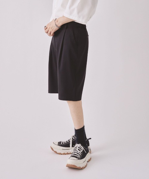 EDEL(エーデル)の「EDEL - タックワイドハーフパンツ(その他パンツ・メンズ・ミント/アイボリー/ブラック・MEDIUM/LARGE)」の18枚目の写真