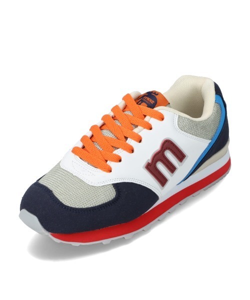 moz(モズ)の「ローカットスニーカー(スニーカー・レディース・ネイビー/イエロー/レッド・23.0cm/23.5cm/24.0cm/24.5cm)」の4枚目の写真