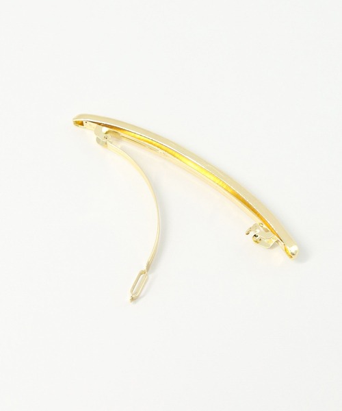 Gready Brilliant（グレディブリリアン）の「メタルニュアンスバレッタ（バレッタ/ヘアクリップ・レディース・シルバー/ゴールド・FREE）」の3枚目の写真