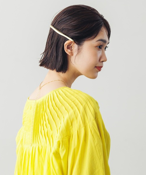 Gready Brilliant（グレディブリリアン）の「メタルニュアンスバレッタ（バレッタ/ヘアクリップ・レディース・シルバー/ゴールド・FREE）」の10枚目の写真