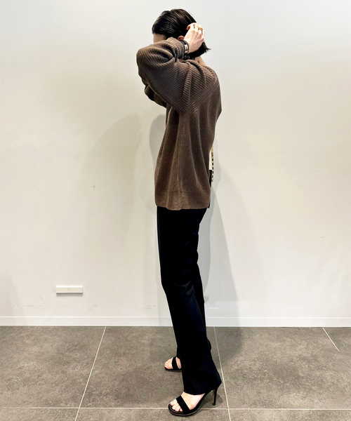 新品タグ付★ AP STUDIO SCENTOF Newインサイドスリットパンツ SCENTOF Newインサイドスリットパンツ（スラックス）｜AP STUDIO