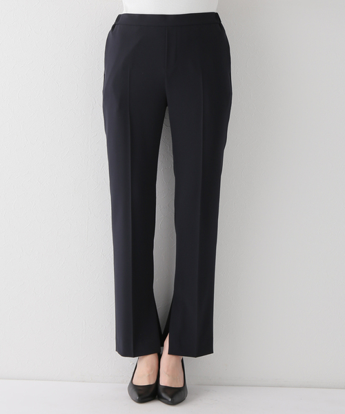 APstudioスリットニットパンツ SCENTOF Newインサイドスリットパンツ（スラックス）｜AP STUDIO