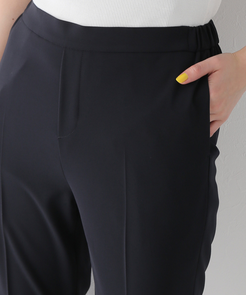 AP STUDIO（エーピーストゥディオ）の「SCENTOF Newインサイドスリットパンツ（スラックス・レディース・ネイビー/ブラック・40/38/36/34）」の10枚目の写真