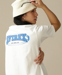 AVIREX | 【WEB&DEPOT限定】LOGO CIRCLE SHORT SLEEVE T-SHIRT / ロゴ サークル ショートスリーブ Tシャツ / AVIREX / アヴィレックス(Tシャツ/カットソー)