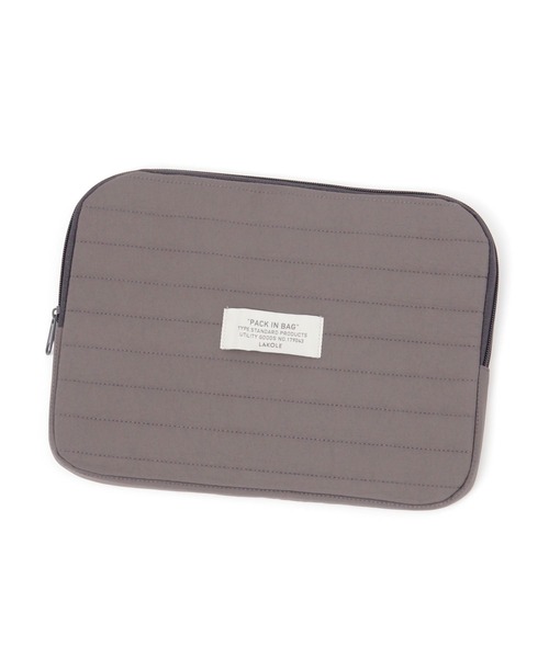 LAKOLE(ラコレ)の「キルティングタブレットケース / 178268(PC・タブレットケース・レディース・ホワイト/グレー/ブラック/ベージュ・FREE)」の3枚目の写真