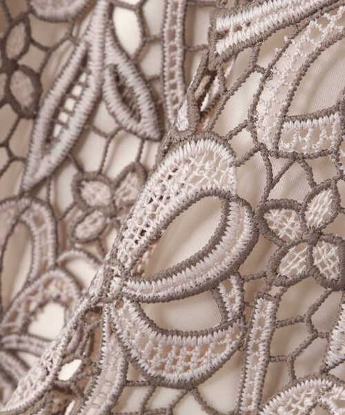 PROPORTION BODY DRESSING(プロポーションボディドレッシング)の「フラワーリボンケミカルレースタイトスカート / 1213120308(スカート・レディース・ネイビー/ピンク/ベージュ・MEDIUM/SMALL/X-SMALL)」の11枚目の写真