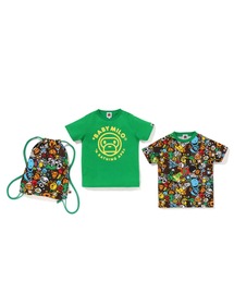 A BATHING APE（アベイシングエイプ）の「MILO ALL SAFARI KIDS GIFT SET K（Tシャツ/カットソー・キッズ）」