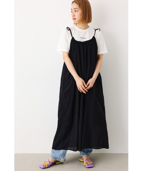 RODEO CROWNS WIDE BOWL(ロデオクラウンズワイドボウル)の「Tシャツ&ギャザーキャミワンピースSET(ワンピース・レディース・ブラック/オレンジ系その他/グリーン/ベージュ系その他・FREE)」の17枚目の写真
