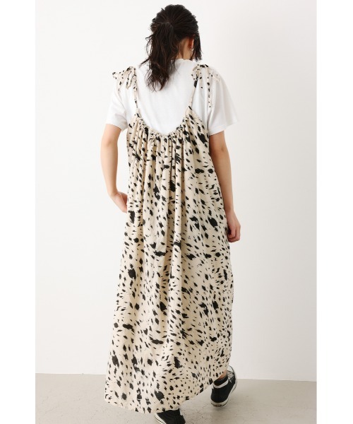 RODEO CROWNS WIDE BOWL(ロデオクラウンズワイドボウル)の「Tシャツ&ギャザーキャミワンピースSET(ワンピース・レディース・ブラック/オレンジ系その他/グリーン/ベージュ系その他・FREE)」の15枚目の写真
