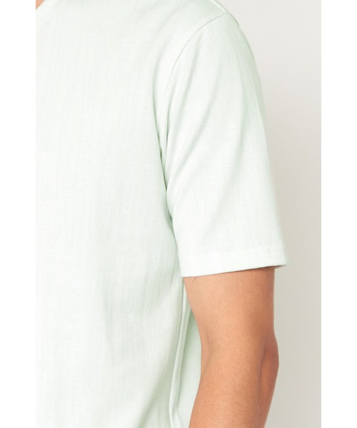 セール】HIGH STREET∴ウェーブJQ半袖VネックTシャツ（Tシャツ