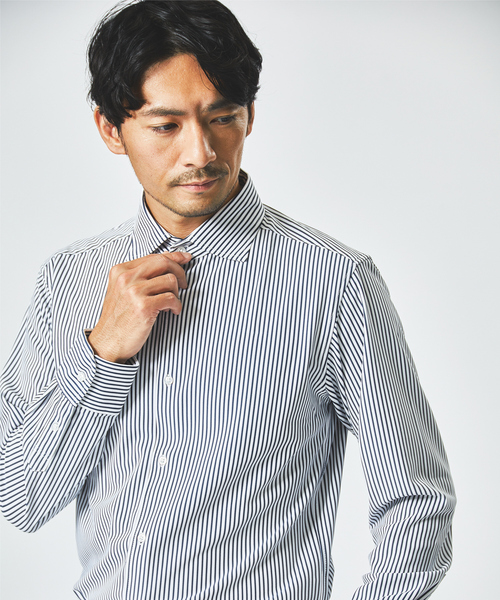 【セール】【Comfeel】吸水速乾 長袖シャツ（シャツ/ブラウス）｜ABAHOUSE GRAY（アバハウスグレイ）