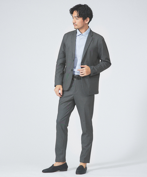 ABAHOUSE GRAY（アバハウスグレイ）の「【Comfeel】吸水速乾 長袖シャツ（シャツ/ブラウス・メンズ・サックスブルー/ホワイト/ブルー系その他2/ブルー系その他3/ブルー系その他・44/46/48/50）」の22枚目の写真