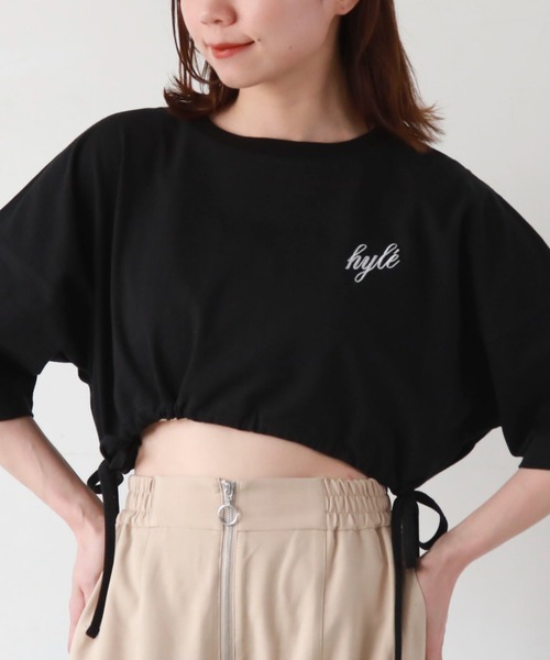 archives（アルシーヴ）の「ドロストＴシャツ（Tシャツ/カットソー・レディース・ブラック/ホワイト/オフホワイト・MEDIUM）」の16枚目の写真