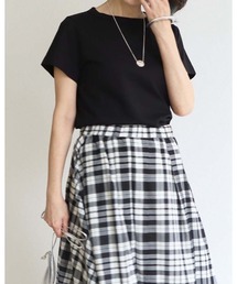 綿100%コットン、大人のスタンドネック無地シンプルTシャツ