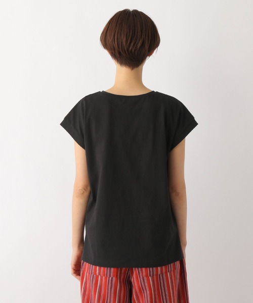 LEPSIM（レプシィム）の「フレンチスリーブプルオーバー　163544（Tシャツ/カットソー・レディース・ブラック/オフホワイト/ブラウン/ブルー・FREE）」の18枚目の写真