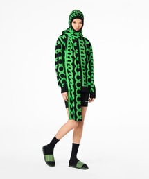 MARC JACOBS ザ モノグラム レザー スライド ユニセックス MARC JACOBS ザ モノグラム レザー スライド ユニセックス (MARC