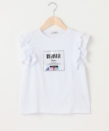 by LOVEiT | ビーズ入りPVCパッチTシャツ(Tシャツ/カットソー)