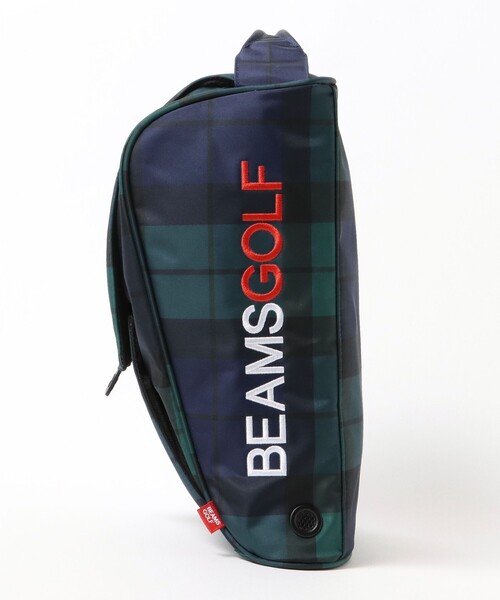 ゴルフグッズ BEAMS GOLF / ブラックウォッチ シューズバッグ 3
