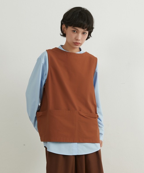 ベスト ジレ On One's Own 2WAY マルチポケットベスト レディース On One's Own ベスト ジレ ミリタリーロングベスト・ミリタリー