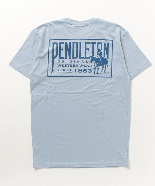 PENDLETON（ペンドルトン）の「オリジナルウェスタングラフィックTシャツ（Tシャツ/カットソー・メンズ・サックスブルー・SMALL/MEDIUM/LARGE/X-LARGE）」の2枚目の写真