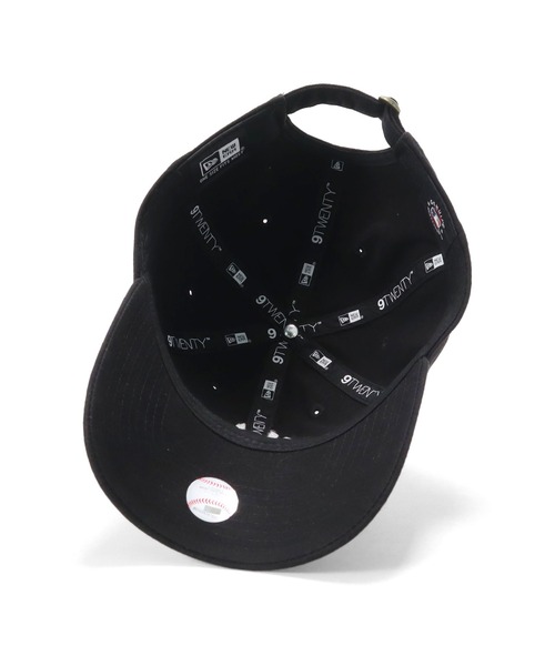 NEW ERA(ニューエラ)の「ニューエラ キャップ 9TWENTY MLBチェーンステッチロゴ(キャップ・メンズ・ブラック/ライトグリーン・FREE)」の6枚目の写真