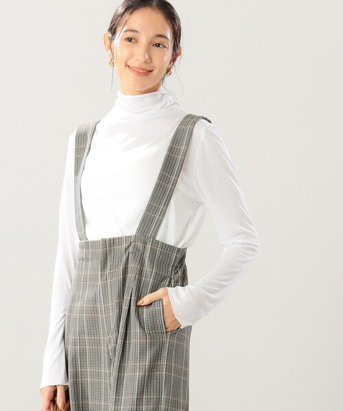 B:MING by BEAMS（ビーミングバイビームス）の「B:MING by BEAMS / シアー タートルネック カットソー（Tシャツ/カットソー・レディース・オフホワイト/ラベンダー/セージグリーン・FREE）」の6枚目の写真