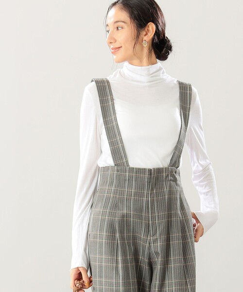 B:MING by BEAMS（ビーミングバイビームス）の「B:MING by BEAMS / シアー タートルネック カットソー（Tシャツ/カットソー・レディース・オフホワイト/ラベンダー/セージグリーン・FREE）」の7枚目の写真
