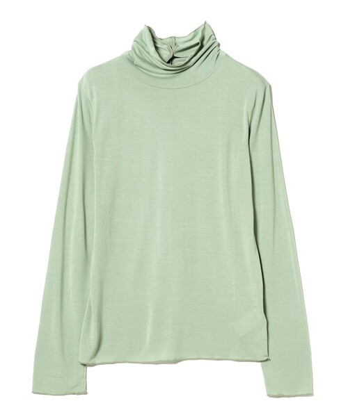 B:MING by BEAMS（ビーミングバイビームス）の「B:MING by BEAMS / シアー タートルネック カットソー（Tシャツ/カットソー・レディース・オフホワイト/ラベンダー/セージグリーン・FREE）」の22枚目の写真