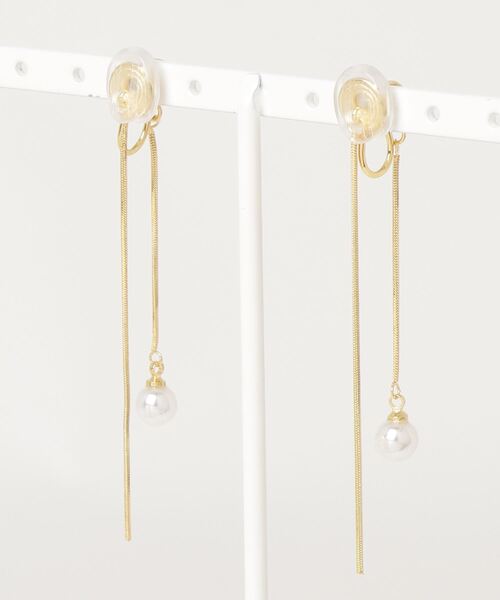 Ritomo De Ricco(リトモ・デ・リコ)の「落ちにくい!痛くなりにくいピアス風ロングチェーンイヤリング(イヤリング・レディース・A/B・FREE)」の17枚目の写真