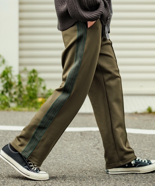 improves（インプローブス）の「【UAU】ライントラック パンツ セットアップ対応（その他パンツ・メンズ・ネイビー/ブラウン/ブラック/グレー/ラベンダー/ストライプ/ダークブラウン/ホワイト・SMALL/MEDIUM/LARGE）」の5枚目の写真