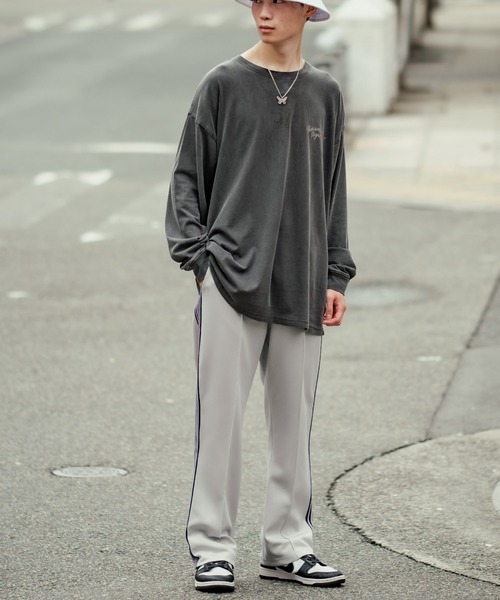 improves（インプローブス）の「【UAU】ライントラック パンツ セットアップ対応（その他パンツ・メンズ・ネイビー/ブラウン/ブラック/グレー/ラベンダー/ストライプ/ダークブラウン/ホワイト・SMALL/MEDIUM/LARGE）」の19枚目の写真