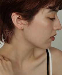 ORLEAN（オルレアン）の「金属アレルギー対応 シンプルフープピアス 9mm 両耳用 サージカルステンレス ユニセックス（ピアス（両耳用））」