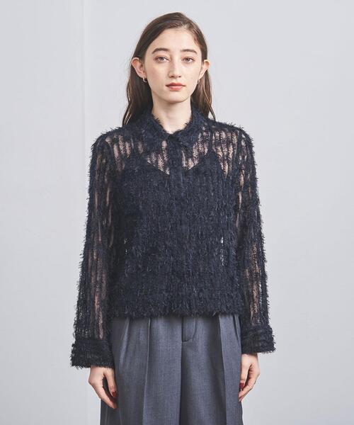 UNITED ARROWS（ユナイテッドアローズ）の「フェザー チュール シャツ