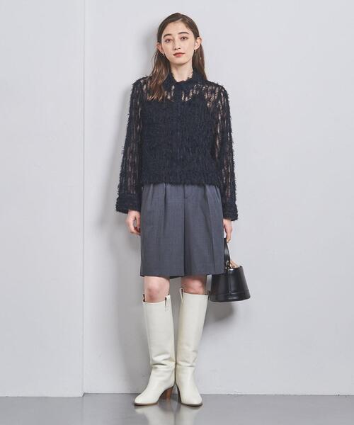 UNITED ARROWS（ユナイテッドアローズ）の「フェザー チュール シャツ 