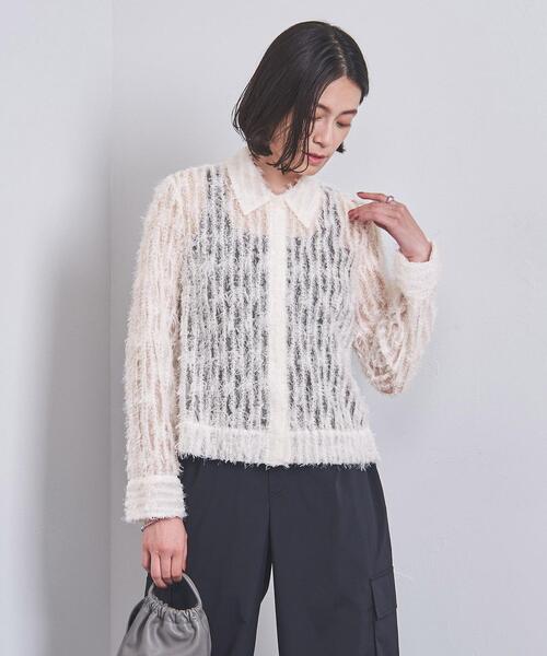 UNITED ARROWS（ユナイテッドアローズ）の「フェザー チュール シャツ