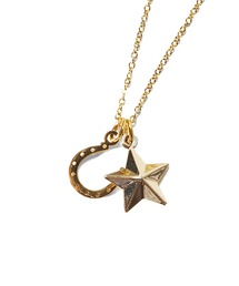 JOKER（ジョーカー）の「ダブルチャームネックレス メンズ アクセサリー ホースシュー スター（ネックレス）」