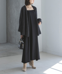 Noble | 《追加》ビンテージツイルコンフォータブルキャミワンピース(ワンピース)