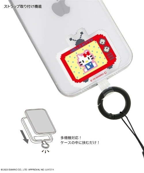 sanrio(サンリオ)の「sanrio/サンリオキャラクターズ マルチリングプラス(スマホグッズ・レディース・ブラック/ライトパープル/ライトブルー/パープル/ピンク/マスタード/サックスブルー/イエロー/グレイッシュブルー/レッド/ライトグリーン・ONE SIZE)」の12枚目の写真