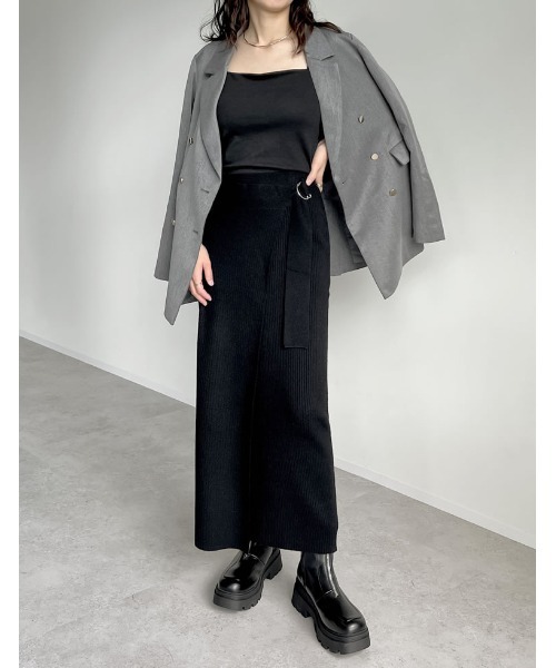 Re:EDIT（リエディ）の「[大きいサイズ有]フロントジップトラックソールブーツ（ブーツ・レディース・ブラック/アイボリー・SMALL/LARGE/X-LARGE/MEDIUM/XX-LARGE）」の13枚目の写真