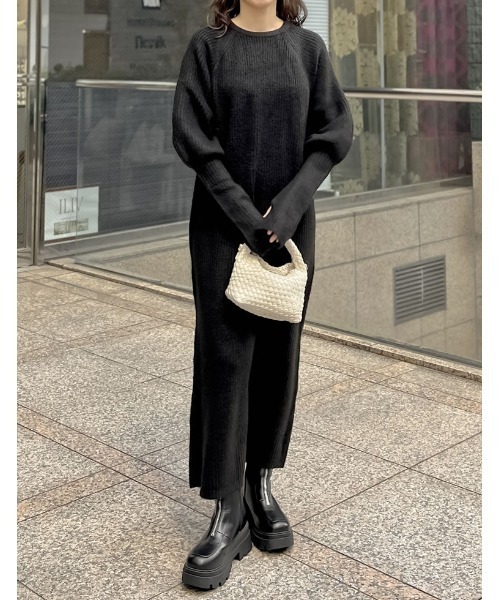 Re:EDIT（リエディ）の「[大きいサイズ有]フロントジップトラックソールブーツ（ブーツ・レディース・ブラック/アイボリー・SMALL/LARGE/X-LARGE/MEDIUM/XX-LARGE）」の12枚目の写真